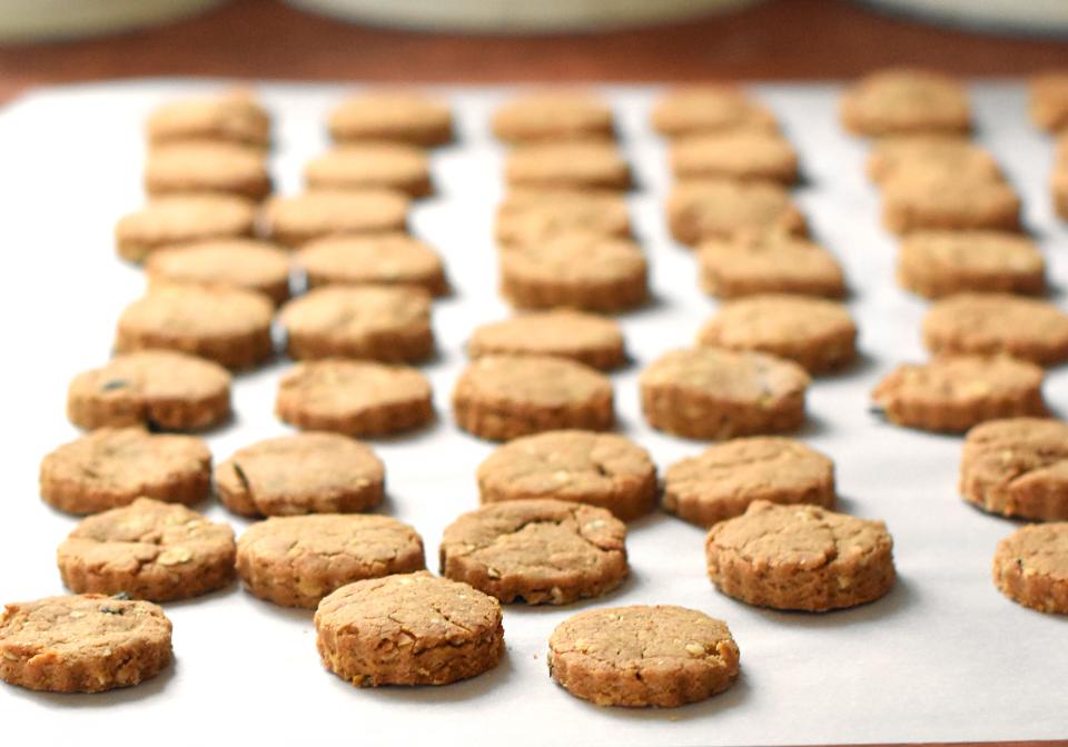 Baked dog treats
